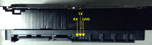 Hard disk pinout