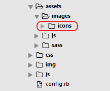"icons" folder