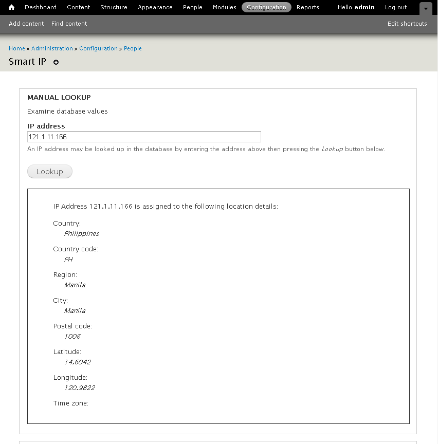 maxmind ip database