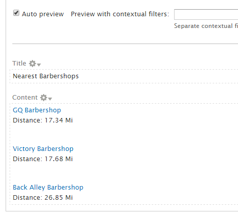 Smart IP Openlayers proximity Views result