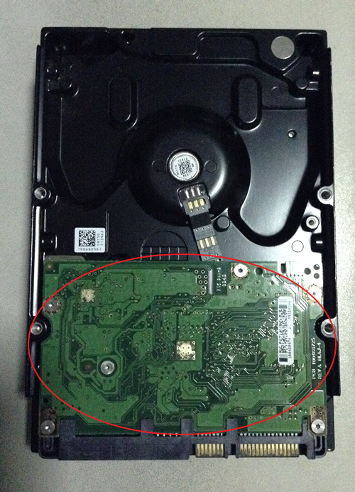 Hard disk PCB