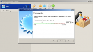 Set memory size