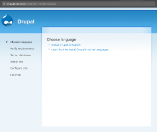Drupal 6 Install Page