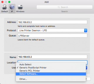 How to setup a printer in macOS |