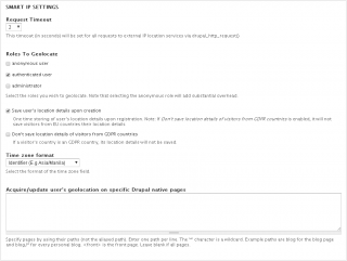 Smart IP settings