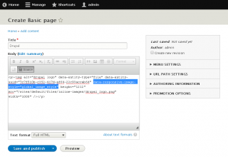 Create test content