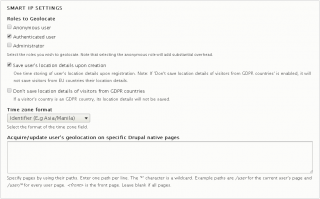 Smart IP settings