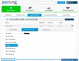 ZnetLive Domain Control Center